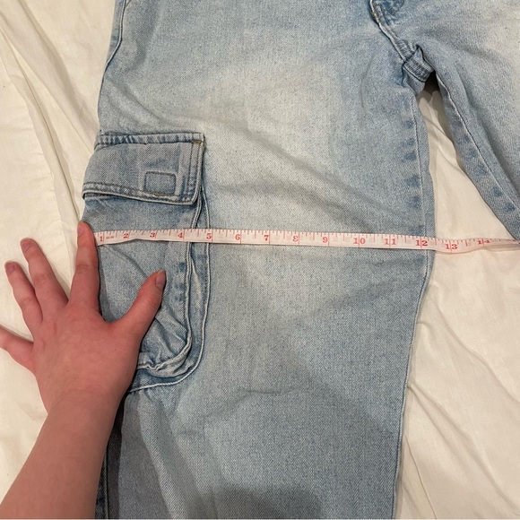 Denim Joggers with Side Pockets from Forever 21 - Picture 15 of 16